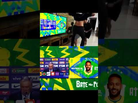 Neymar & Wife React to World Cup 2026 Squad 😭🇧🇷 #shorts #neymar