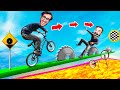 FACCIO CADERE I MIEI AMICI NEL PARKOUR DI GTA 5!