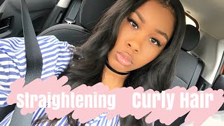 How To Straighten True Glory Body Wave Hair