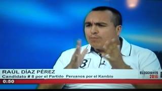 Raul Diaz En Tv Peru 73 Noticias
