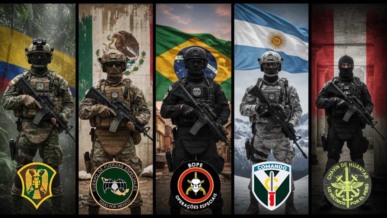 Las fuerzas especiales más letales de América Latina (2025)