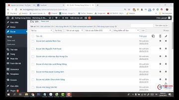 Hướng dẫn đăng thêm sửa xóa sản phẩm trên website wordpress  TRƯỜNG GIANG WEB