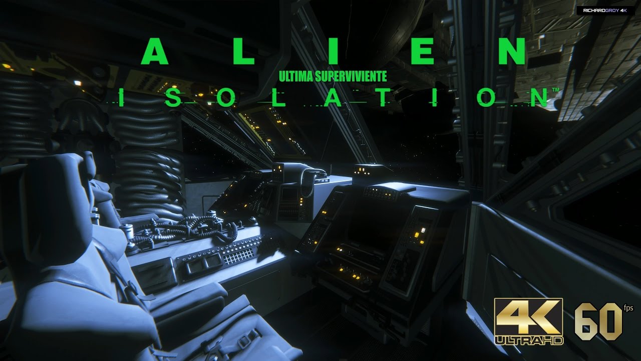 4K 60fps Ultima Superviviente ALIEN: ISOLATION Completo - YouTube