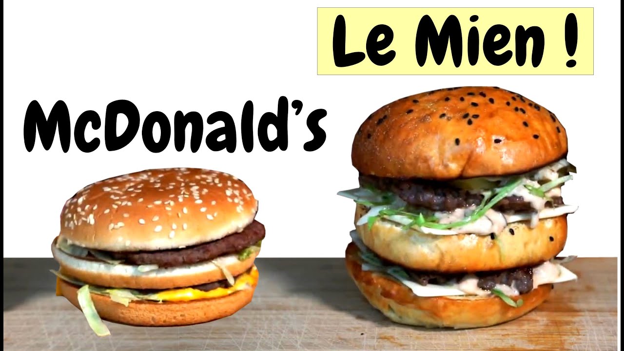 Comment Faire Un Burger Comme A Mcdo Maison
