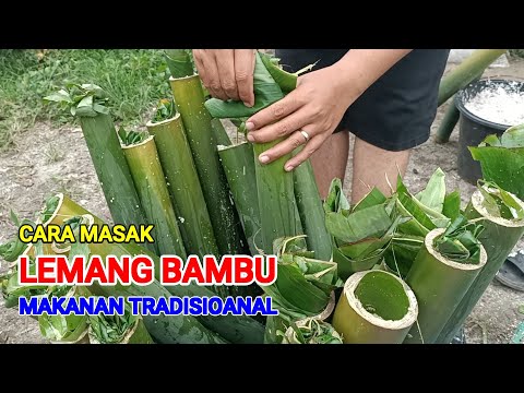 Resep Bikin Lemang Bambu