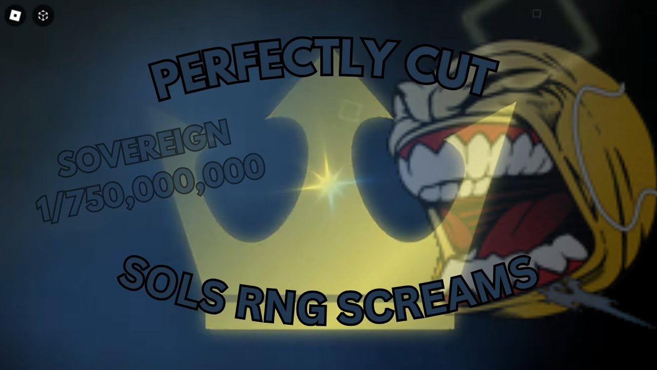 Perfectly Cut Sol's RNG Screams! | Roblox Sol's RNG - YouTube