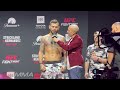 Sean Strickland Flips OFF Crowd at UFC Houston Weigh-Ins