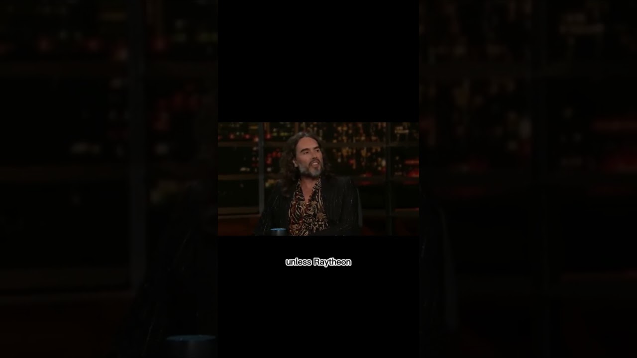 Russel Brand rants about UFOS and the US Military on the Bill Maher show! 