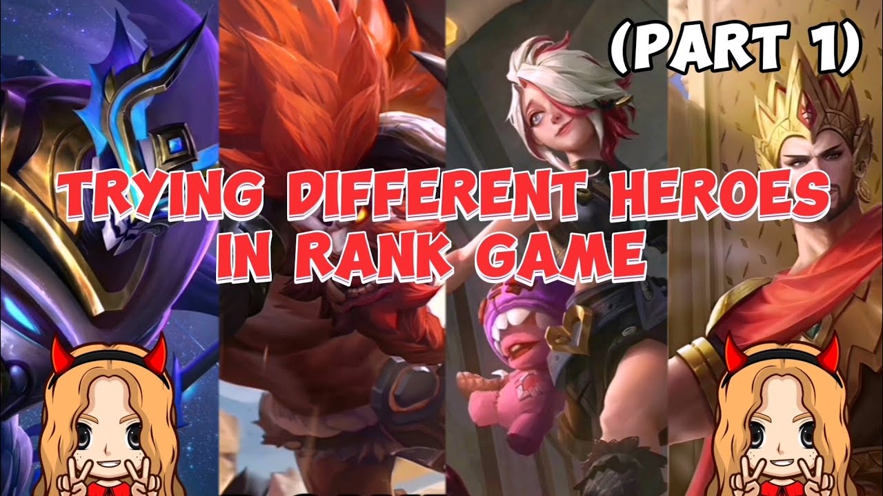 Lose Streak Agad sa Bagong Season | Trying Random Heroes in Rank Game