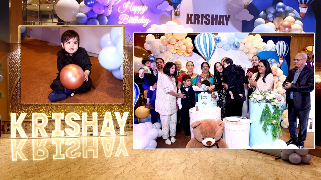 Krishay II 1st Birthday II Teaser 2025 II Birthday Cinematic Highlight 2025 II Essex Farms II Delhi