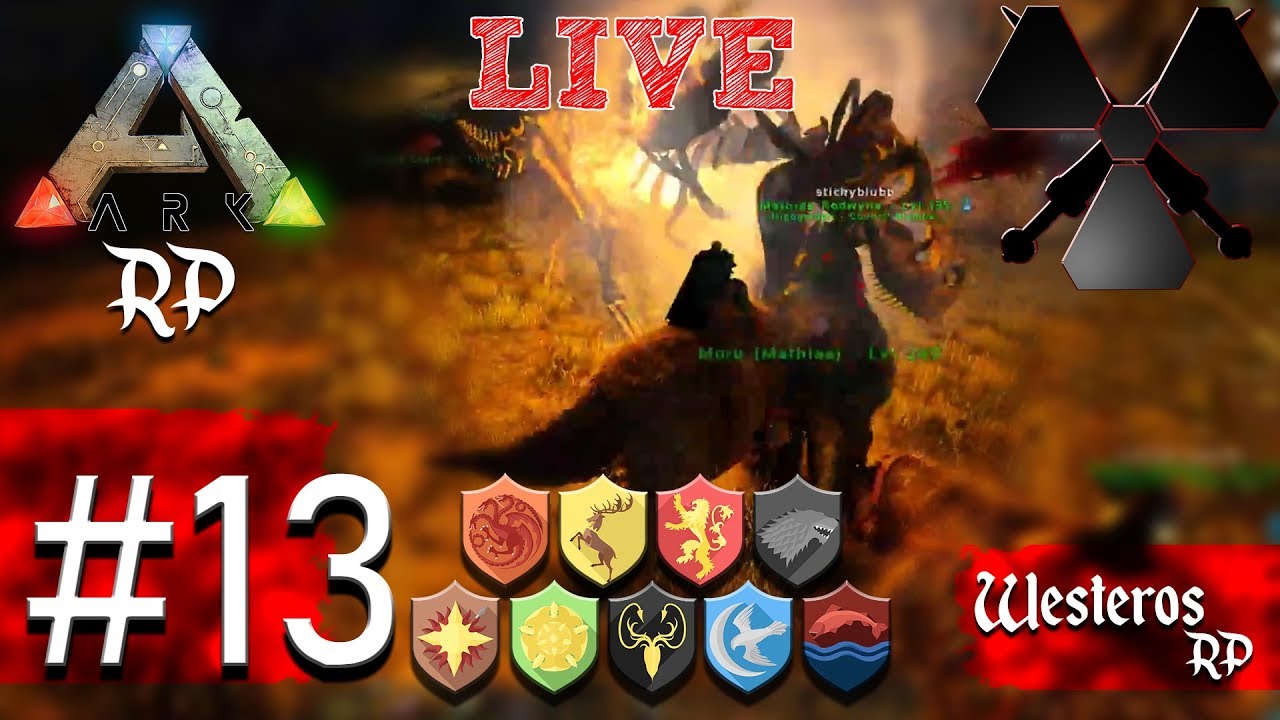 Another attack 13 ARK Westeros RP Guide me! YouTube