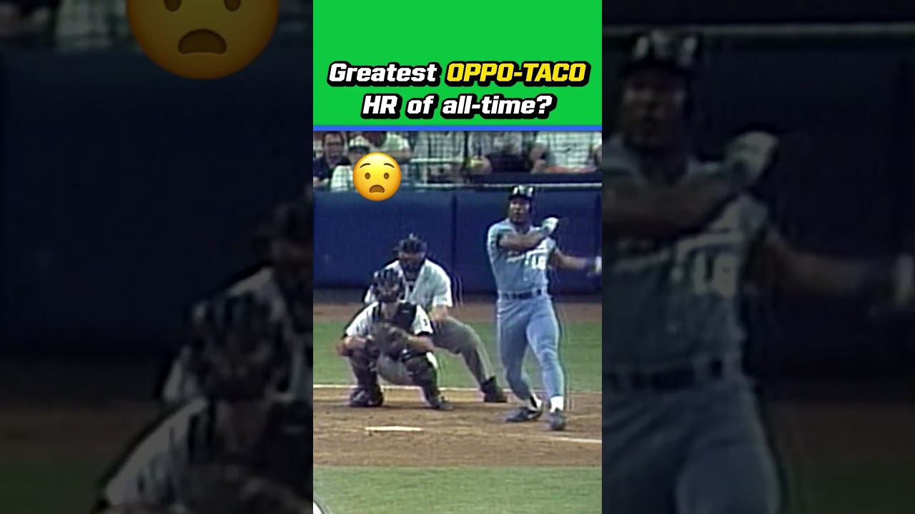The TORQUE on this Bo Jackson swing! 😤