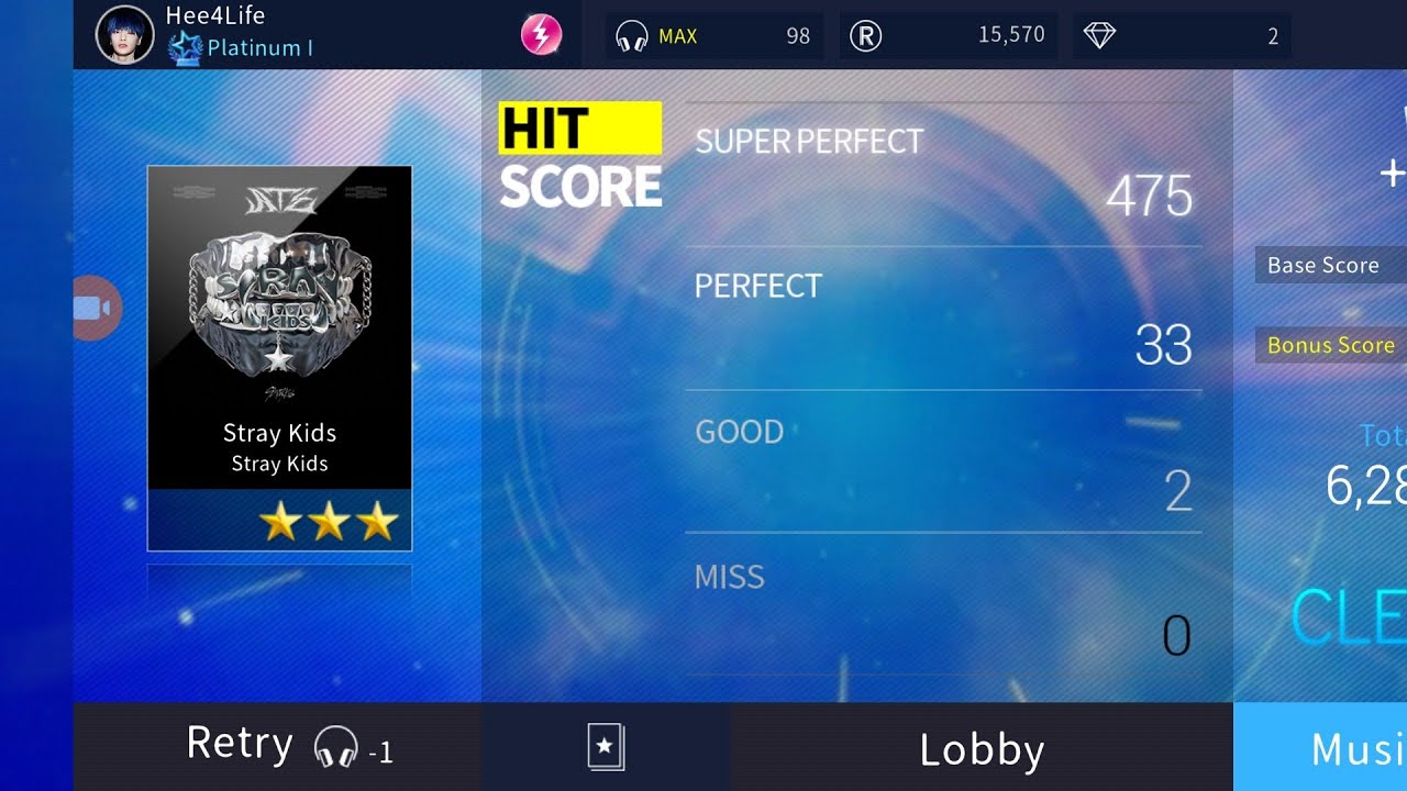 SuperStar JYPNATION] Stray Kids - Stray Kids (hard mode with three