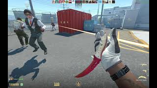 CS 2 Talon doppler ruby with my white driver gloves. My dream knife....