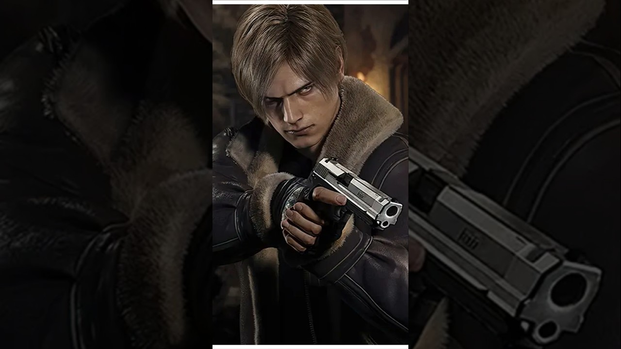 OMG LEON | Resident Evil 4 #residentevil #shorts