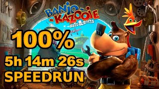 Banjo-Kazooie: Nuts & Bolts 100% Speedrun in 5:14:26