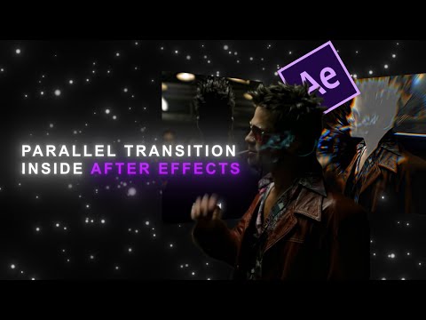 parallel transition tutorial in after effects.