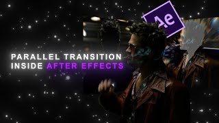 parallel transition tutorial in after effects.
