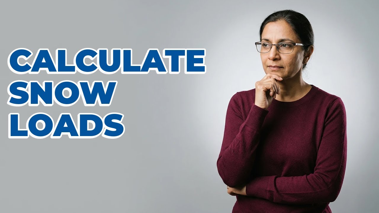 How Are Roof Snow Loads Calculated For Structural Design?