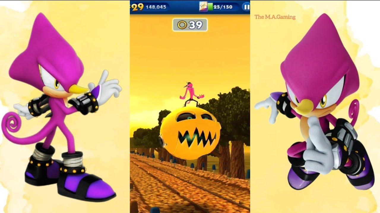 Espio VS Dr.Eggman & Zazz Boss Fight || SONIC DASH Gameplay Part#11