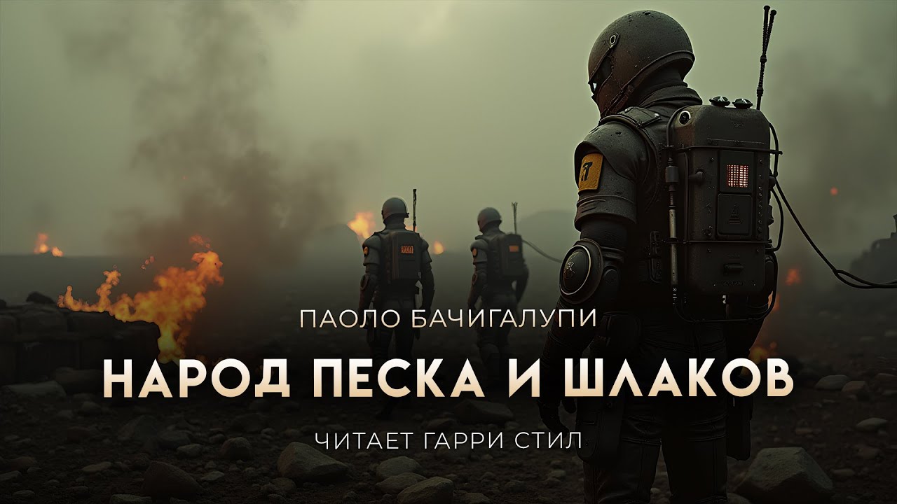 Паоло Бачигалупи-Народ песка и шлаков. Отличная фантастика. Аудиокнига