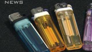 100円ライター規制へ　子供による火災相次ぎ・・・（10/05/19）