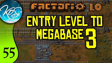 Factorio 1.0 Entry Level to Megabase 3, Ep 55: Cross Country Rail - Guide, Tutorial