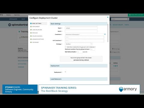 Spinnaker Training Series #7: How to use the Red/Black strategy to deploy server groups