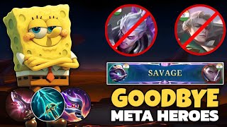 SAVAGE !! GOODBYE META HEROES !! THIS NEW CYCLOPS  WTF DAMAGE BUILD WILL MAKE HIM META AGAIN !! MLBB screenshot 2