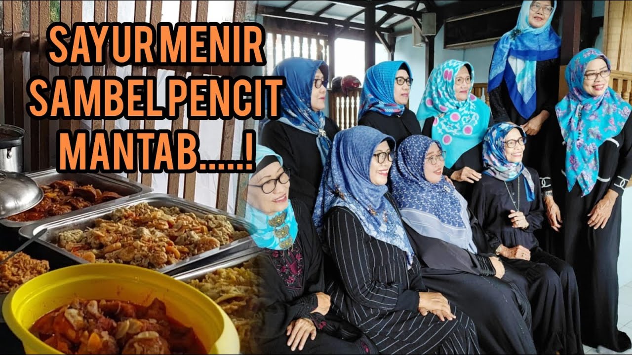SAYUR MENIR SAMBEL PENCIT UDANG DAN BALI BANDENG  MANTAB.... MABER DIRUMAH BU GURU