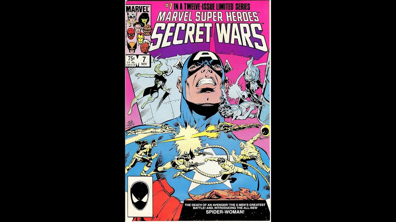 Marvel Super Heroes Secret Wars 7 by Jim Shooter & Mike Zeck - YouTube