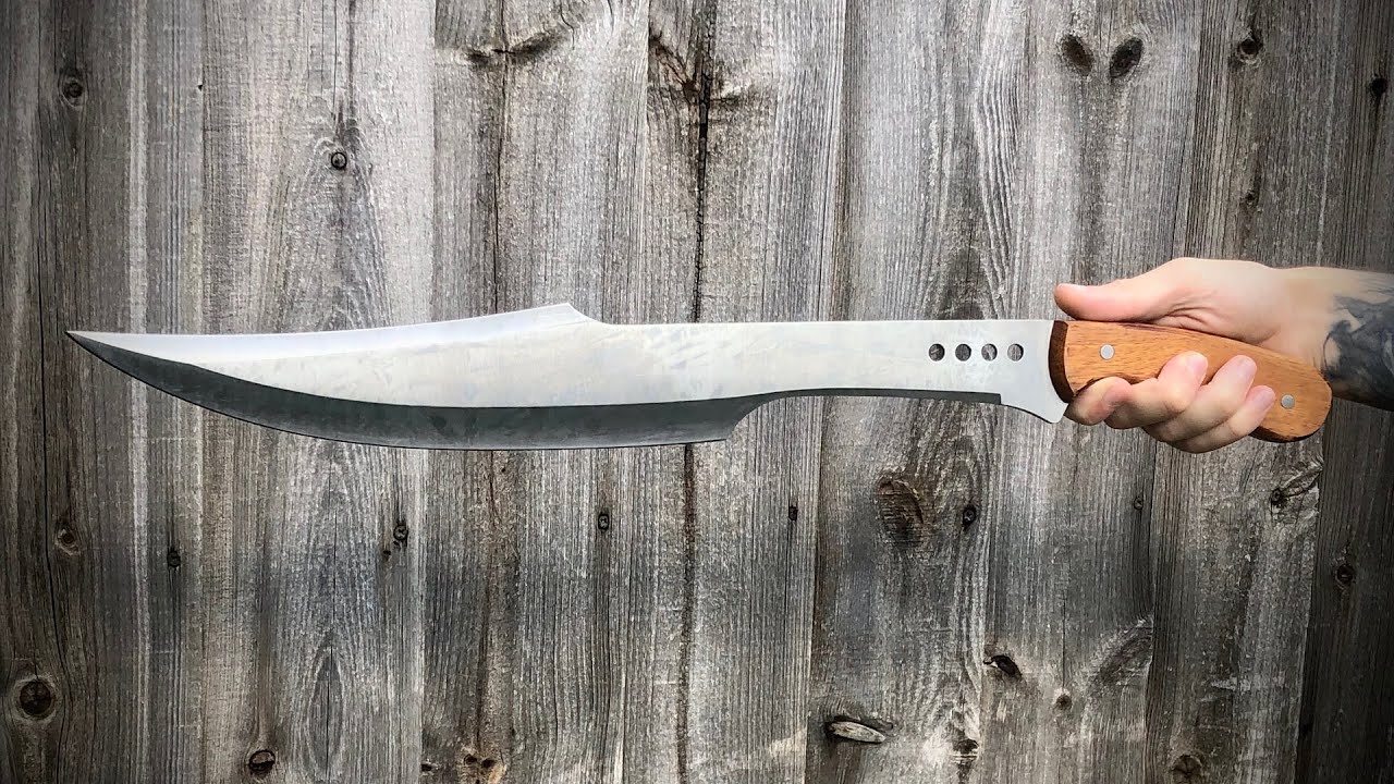 Anglo Arms Spartan Machete Review & Test YouTube