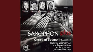 Sonate No. 1 für Saxophon und Orgel: Invention