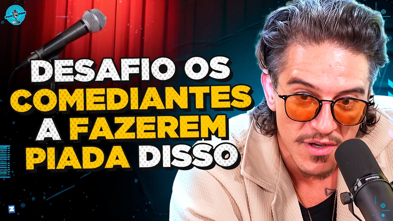 Humorista REVELA qual é o LIMITE do HUMOR! - YouTube