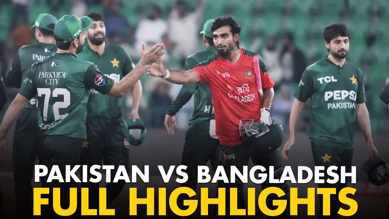 Full Highlights | Pakistan vs Bangladesh | 2nd T20I, 2025 | PCB | MR1K