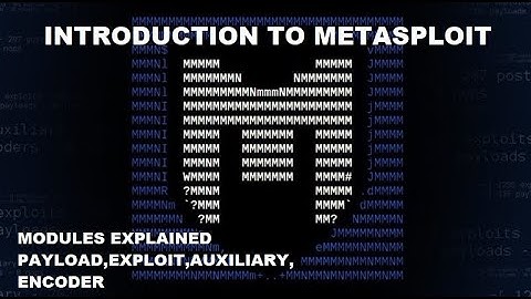 Metasploit | Modules Explained (Payload,Exploit,Encoder,Auxiliary)
