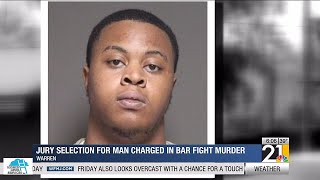 Jury selection begins for Warren man accused of shooting and killing 20-year-old in bar fight