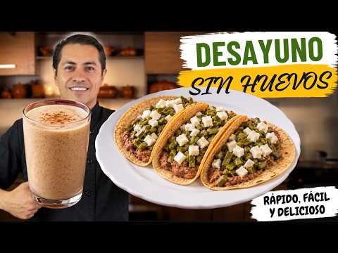 What to Eat for Breakfast WITHOUT EGGS? Try This Complete and Delicious Breakfast