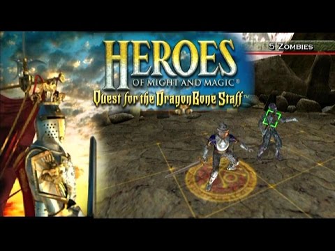 Heroes of Might and Magic: Quest for the Dragon Bone Staff ... (PS2) Gameplay