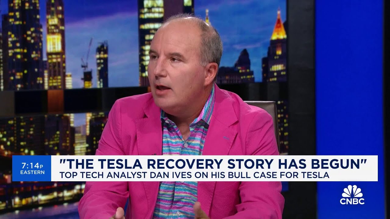 We're seeing Tesla's comeback playout, says Wedbush's Dan Ives - YouTube