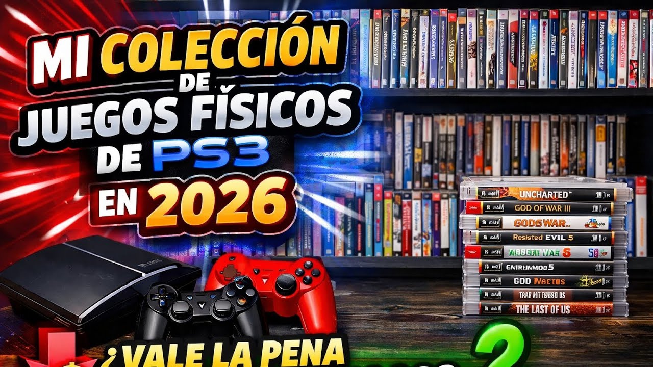 Mi colección de juegos físicos de PS3 en 2026 🎮 ¿Vale la pena coleccionarlos?