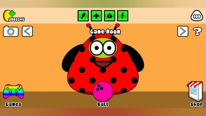 POU ANIMAIS TIGRE BOSS#POU#SHORT#jouguinhodopou #pougameplay #gamepou 