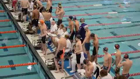 2019 NYS Boys Swim/Dive meet. 400 Free Relay