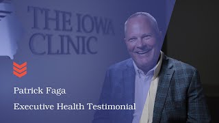 Executive Health Testimonial – Patrick Faga