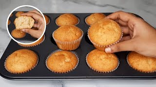 SUPER SOFT AND FLUFFY MUFFINS RECIPE | THE EASIEST MUFFIN RECIPE screenshot 2