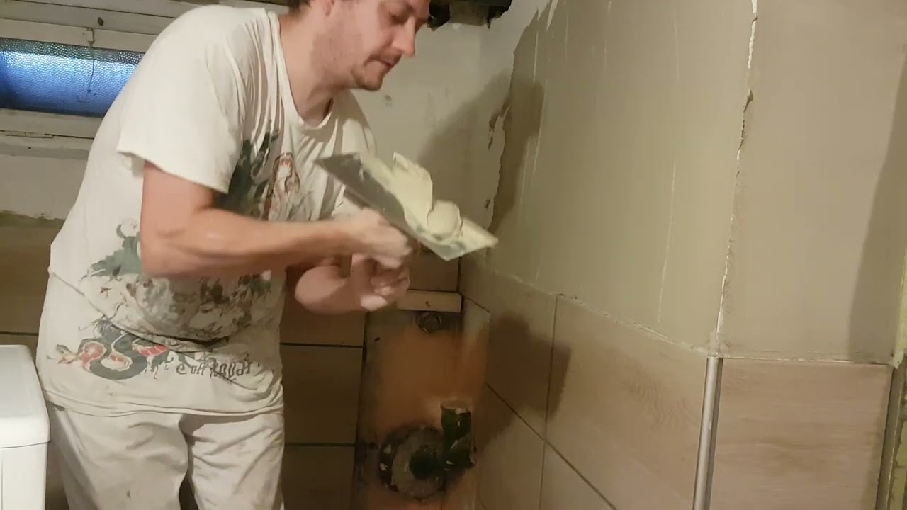 Feinputz auftragen! So wird es gemacht.