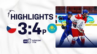 SESTŘIH: Česko vs. Kazachstán 3:4p | MS U18 - Espoo & Vantaa, Finsko