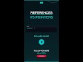 C++ References vs Pointers: The Key Difference! 💻  #shorts