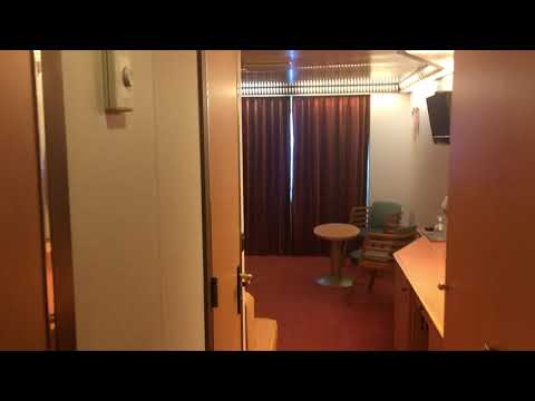 Carnival Magic Deluxe Ocean View room 2485 tour