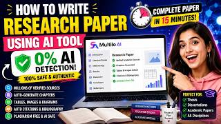 How to Write a Research Paper Using AI (2026 Guide) | Multilo AI | Research Paper, Thesis